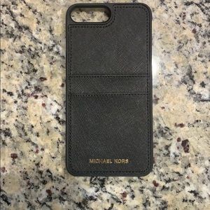 Michael Kors phone case with card holders